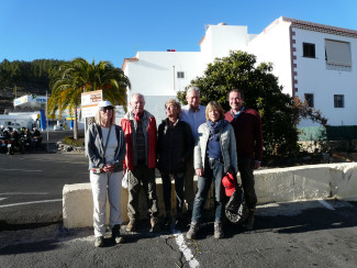 Wandergruppe Punta del Hidalgo, Januar 2019