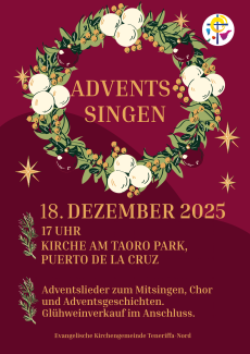 Adventssingen und Lesen am 18.12.