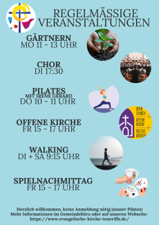 Regelmässige Veranstaltungen