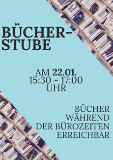 Bücherstube am 22.01.