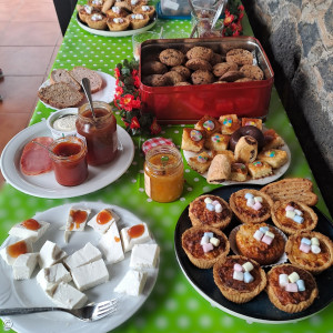 Buffet beim Frauenfruehstueck
